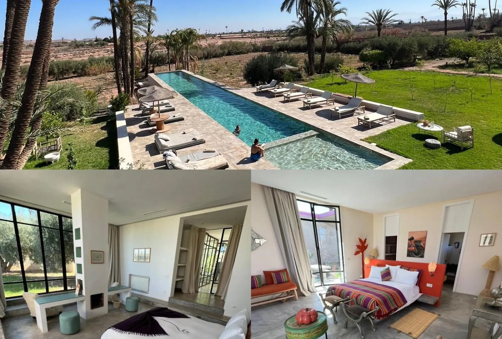 Palais 1 Hectare Les Dattiers De Marrakech By Bakkal location